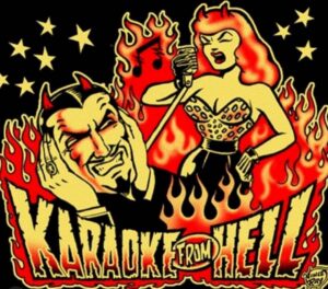 Terrifying 'Karaoke from Hell' T-Shirt.