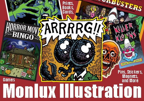 Monlux Illustration is a fantastic collection of horror comics.
