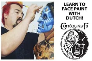 Learn to face paint with dutch.