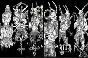 Alaric Barca aka Goat Metal Art › Crypticon Seattle