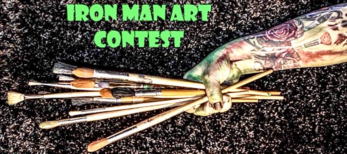 Iron man art contest.