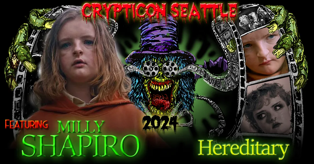 The poster invites guests through features bearing the names cryptigate and Molly Shapiro.