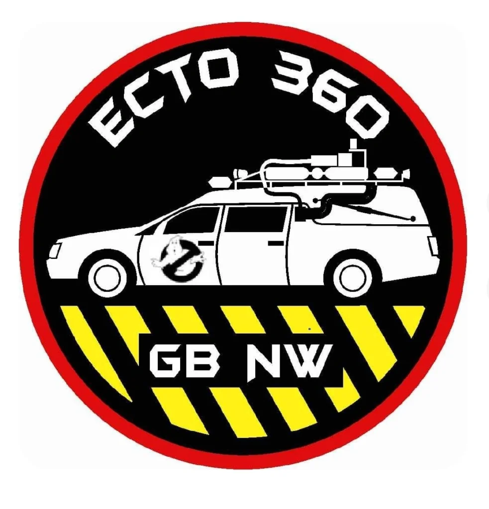 A logo featuring a white car, ECTO 360 Foundation text, and yellow-black stripes on a red-bordered circle.