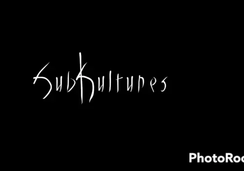 The text displays the words 'sukh kulnees', signifying an emporium, set against a vintage black backdrop.