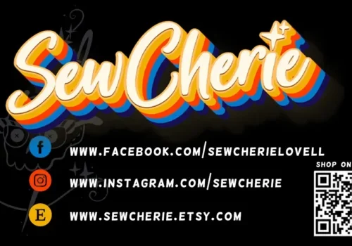 The logo for SewCherie, a brand that specializes in SEO.