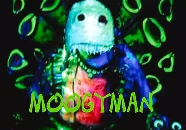 Moogyman in the dark.