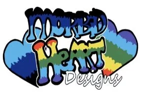 The logo for mended heart designs.